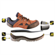 Werkschoenen suède leer P3, maat 40, cat.S1 SRC Dedra BH9P3-40
