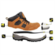 Werkschoenen T3, suède, maat 47, cat. S1 SRC,  composiet neus Dedra BH9T3V-47