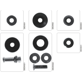 Glazuur machine wiel ⌀22mm., dikte 5mm Dedra DED002