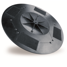 Steunschijf met klittenband Dedra DED776701