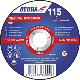 Zaagblad voor staal 230mm Dedra F13052