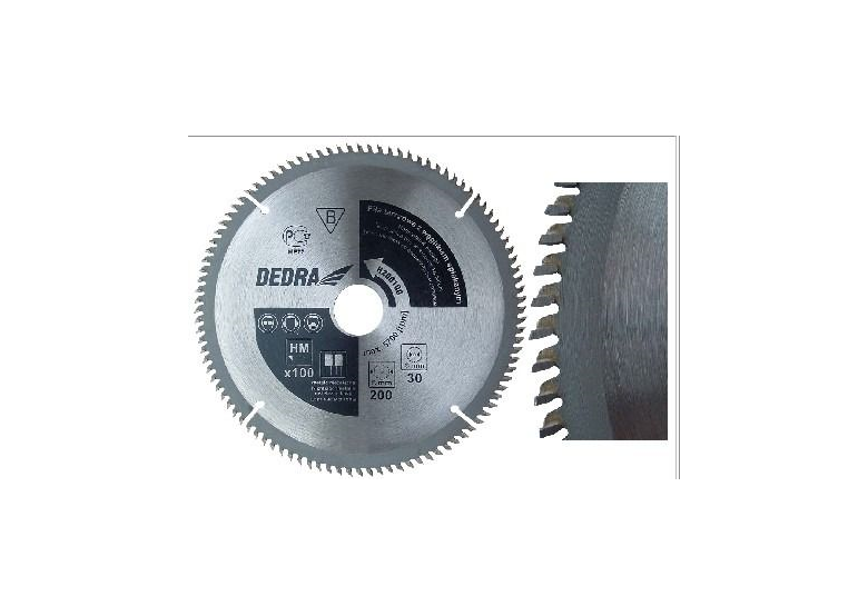 Cirkelzaag voor non-ferro metalen 210x30mm T Dedra H210100