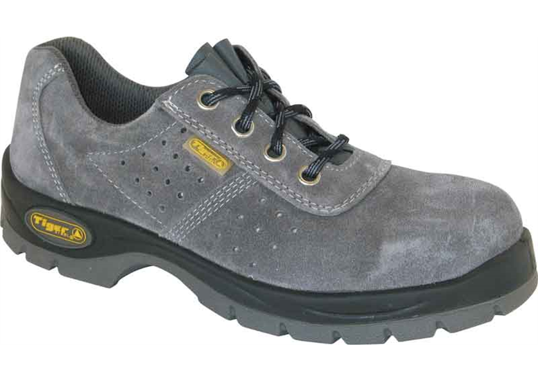 Werkschoenen velours grijs maat 41 DeltaPlus Tiger FENNEC II S1P rotopino