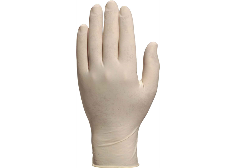 Latex handschoenen zonder talk, verpakking 100st., Maat 9 DeltaPlus Venitex VENICLEAN 1340