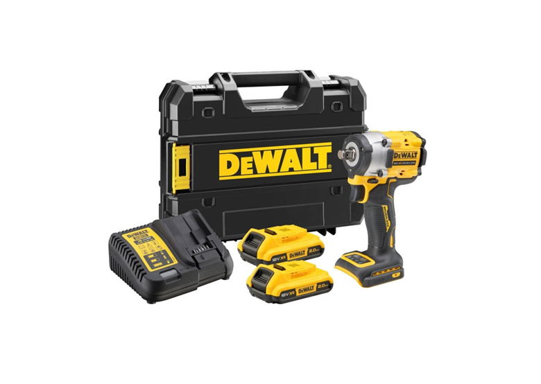 Slagmoersleutel DeWalt 18V XR DCF921D2T 2x2.0Ah
