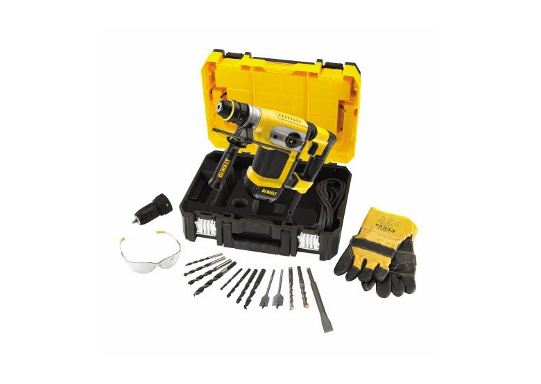 Boorhamer met accessoires DeWalt D25417KT