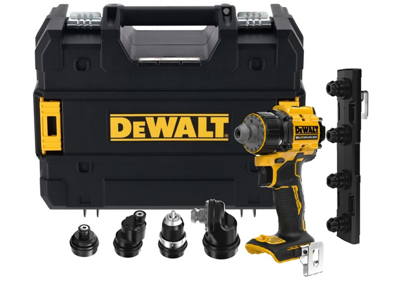 Boor-schroefmachine met adapters DeWalt DCD803NT