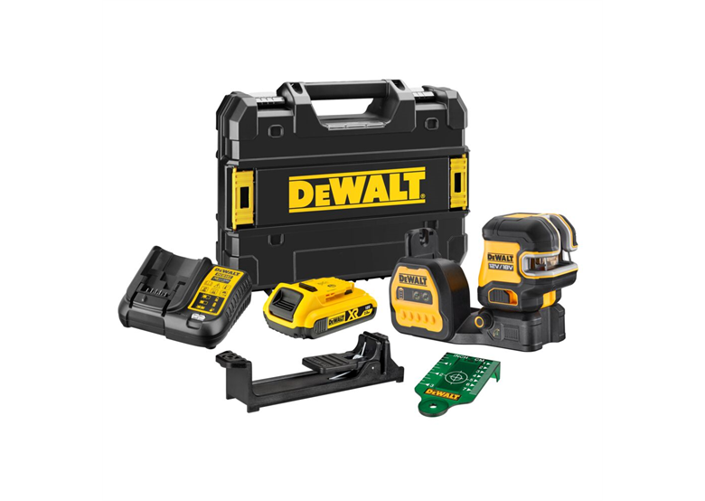 Kruislijnlaser Groen DeWalt DCE822D1G18