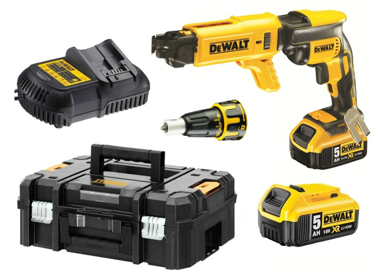 Gipsschroefmachine DeWalt DCF620P2K