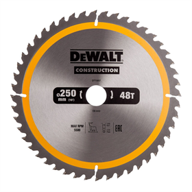 Cirkelzaagblad 250x30mm 48T DeWalt DT1957-QZ