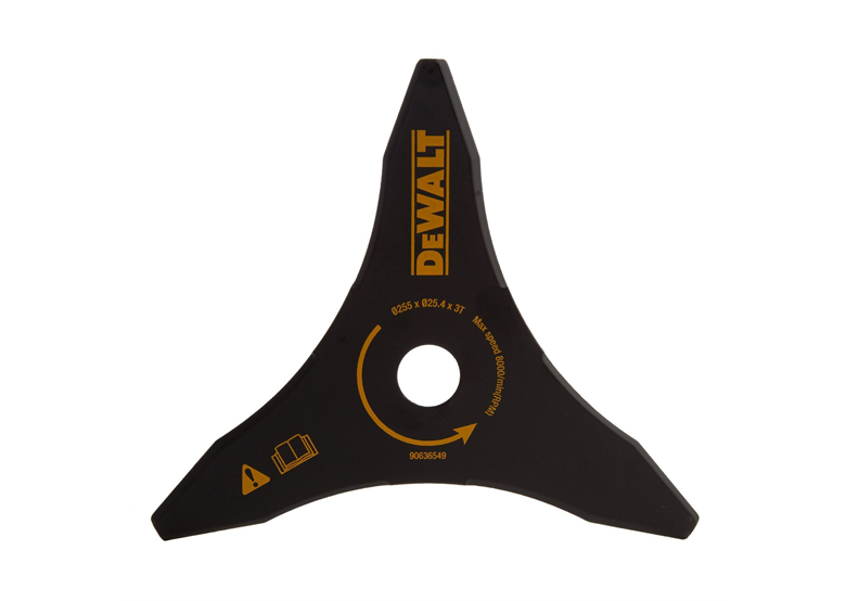  Dewalt DT20653 maaierblad met 3 messen 250mm DeWalt DT20653-QZ