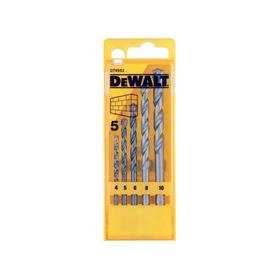 Set van 5 betonboren: 4,5,6,8,10mm DeWalt DT6952