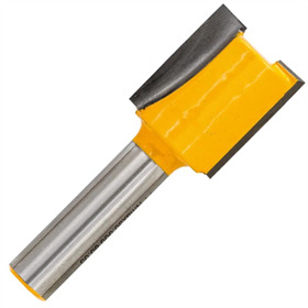 Groeffrees (HM) - tweesnijdend Z2, 8mmx20x20x52mm DeWalt DT90010