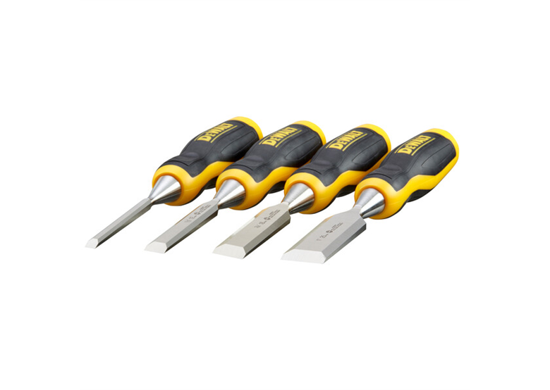 Houtbeitels, 4-dlg. set DeWalt DWHT0-16063