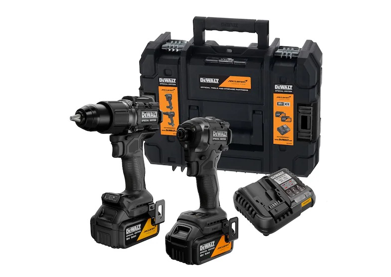 Gereedschap Set 18V DeWalt McLaren F1 DCK2222MP2T 2x5.0Ah