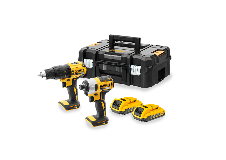 Gereedschap Set 18V DeWalt XR DCK2060D2T 2x2.0Ah