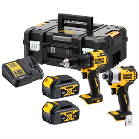 Gereedschap Set 18V DeWalt XR DCK2062M2T 2x4.0Ah