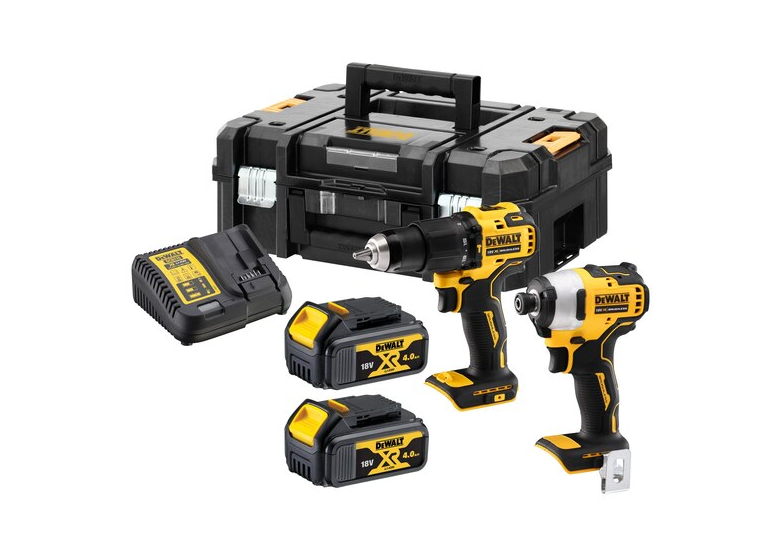 Gereedschap Set 18V DeWalt XR DCK2062M2T 2x4.0Ah