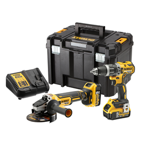 Gereedschap Set 18V DeWalt XR DCK2080P2T 2x5.0Ah
