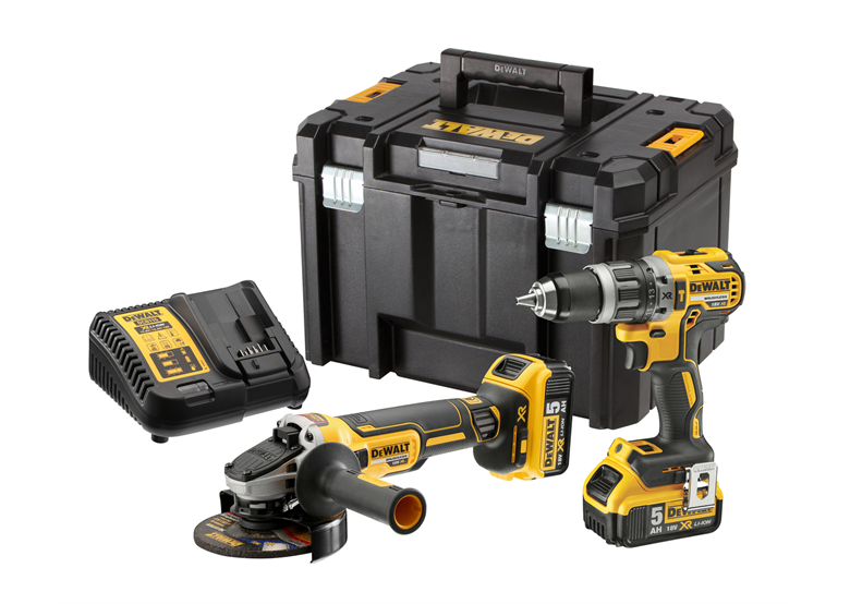 Gereedschap Set 18V DeWalt XR DCK2080P2T 2x5.0Ah