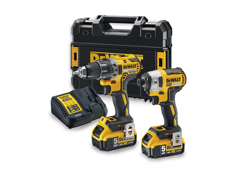 Gereedschap Set 18V DeWalt XR DCK268P2T 2x5.0Ah