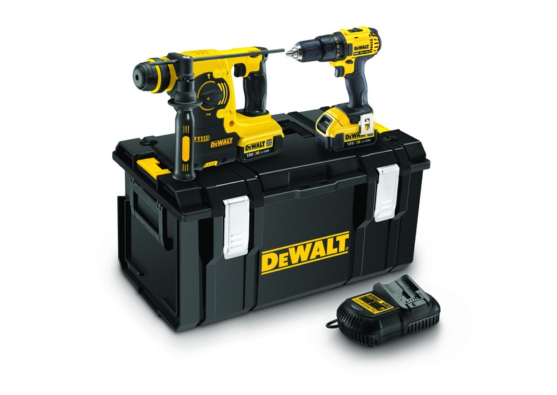 Gereedschap Set 18V DeWalt XR DCK273M2T 2x4.0Ah