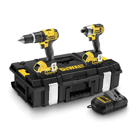 Gereedschap Set 18V DeWalt XR DCK285M2 2x4.0Ah