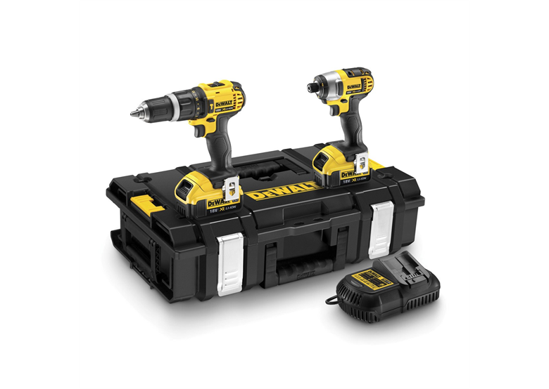 Gereedschap Set 18V DeWalt XR DCK285M2 2x4.0Ah
