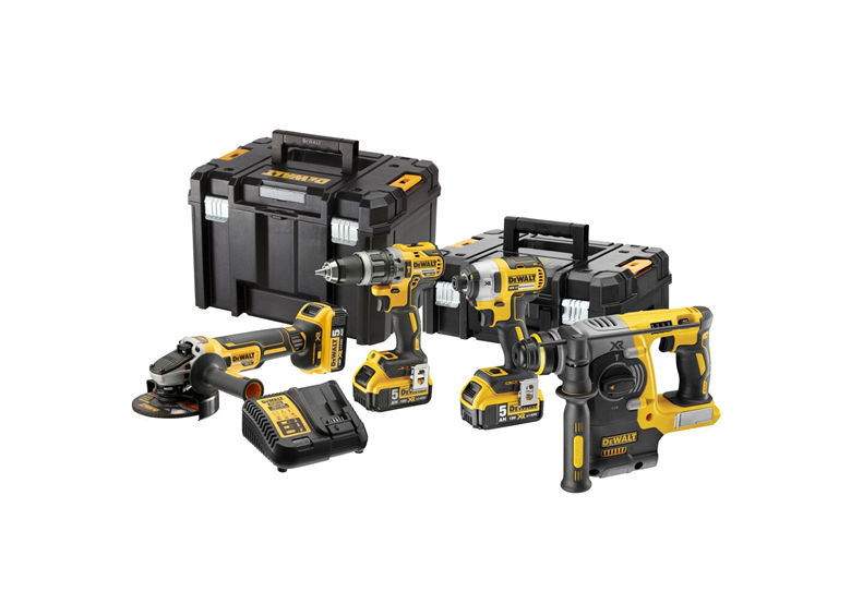 Gereedschap Set 18V DeWalt XR DCK422P3T 3x5.0Ah