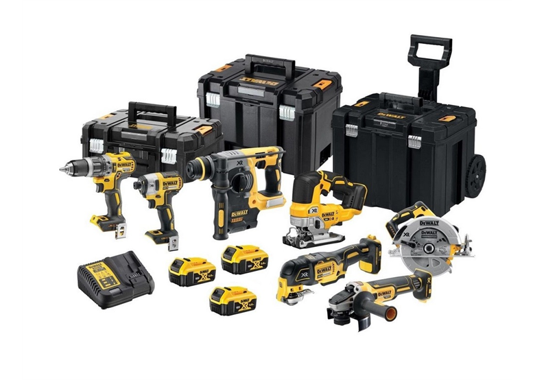 Gereedschap Set 18V DeWalt XR DCK755P3T 3x5.0Ah