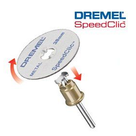 Metalen doorslijpschijven 5 stk. 38mm,1,25mm Dremel 2615S456JC