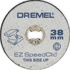EZ SpeedClic  doorslijpschijven 38mm,1,25mm  12 stk. Dremel 2615S456JD