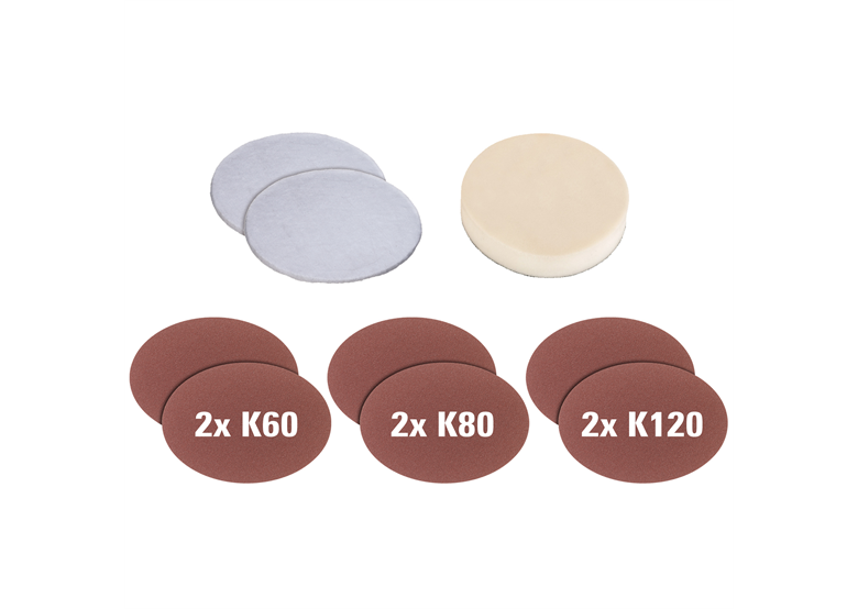 Polijstdoeken & schuurvellen Einhell BT-PO 1100/BPPS 1100