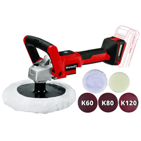 Polijstmachine Einhell CE-CP 18/180 Li Solo