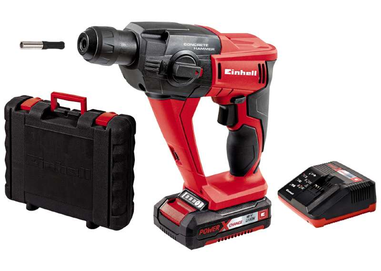 Hamer boor Einhell TE-HD 18 Li Kit