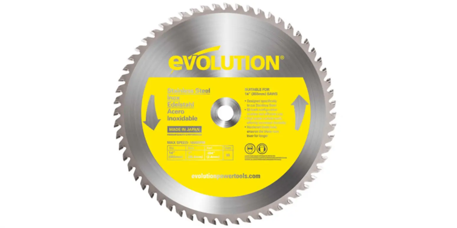 Widia blad  TCT voor roestvrij staal 355x25,4mm T90 Evolution EVO-355-90-SN