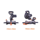 Afkort/verstekzaag Evolution R185SMS+