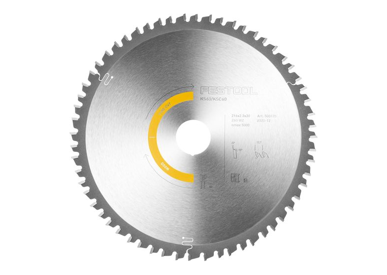 Cirkelzaag Festool 216x2,3x30 W60