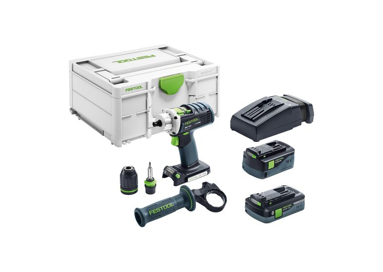 Boor-schroefmachine Festool DRC 18/4 5,2/4,0-Plus