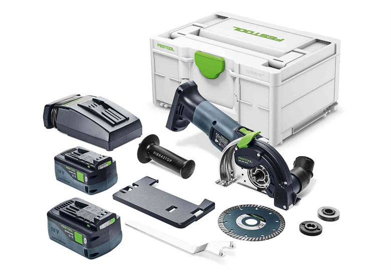 Steenzaagmachine Festool DSC-AGC 18-125 FH 5,2 EBI-Plus