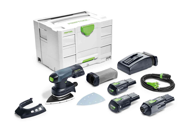 Accu-deltaschuurmachine Festool DTSC 400 Li 3,1 I-Set