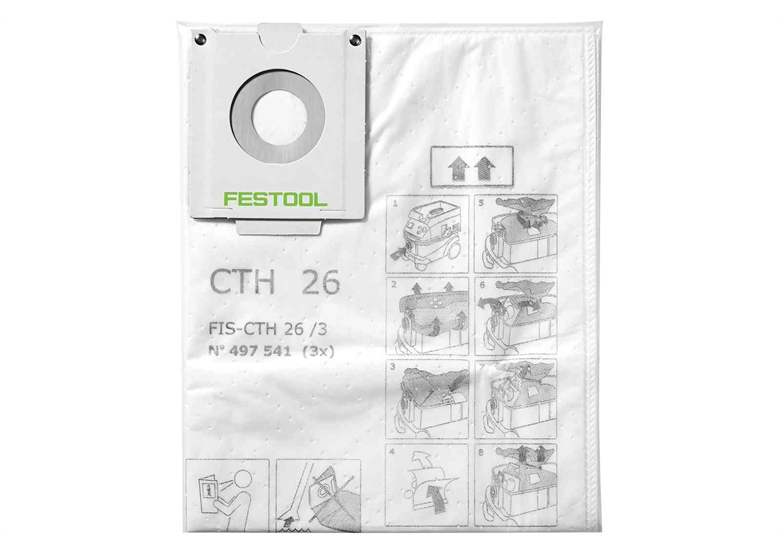 Veiligheid filterzak Festool FIS-CTH 26/3