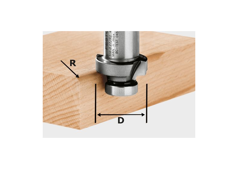 Afrondfrees Festool HW R2-OFK