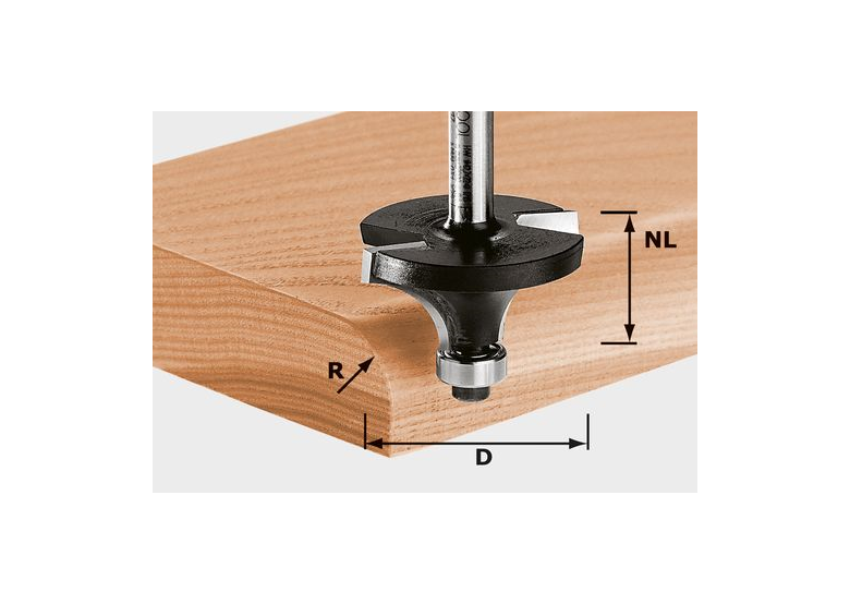 Afrondfrees Festool HW S12 D63/32/R25