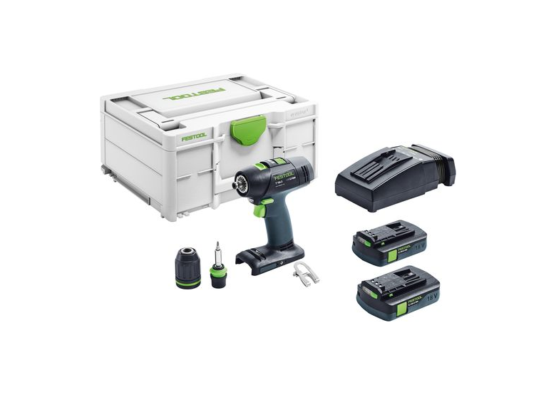 Boor-schroefmachine Festool T 18+3 C3,1-Plus