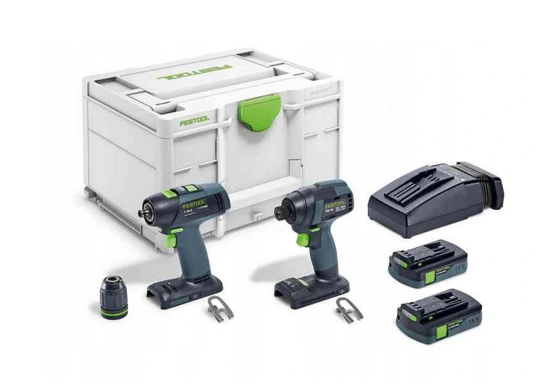 Gereedschap Set Festool TID 18 C 3,1-Set T18