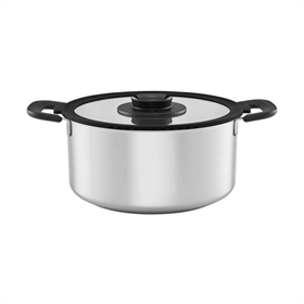 Pan met deksel roestvrij staal Functional Form Fiskars 1026578