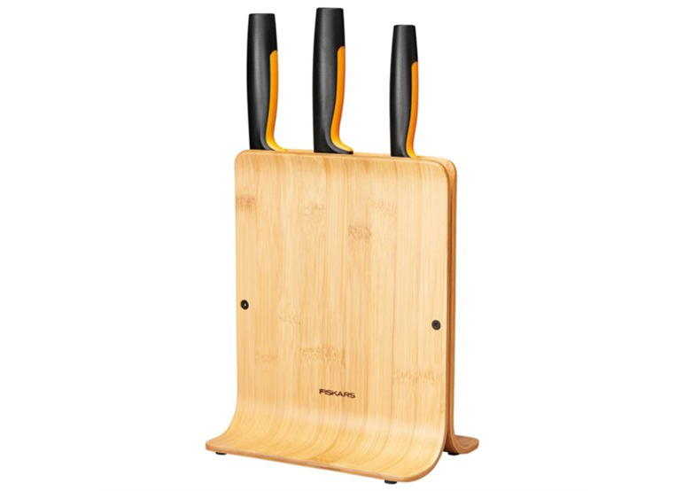 Bamboe messenblok met 3 messen Fiskars 1057553
