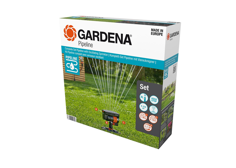 Set Pipeline met oscillerend sproeier Gardena 08274-34