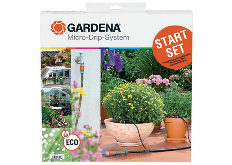 Druppelbesproeiingsset voor terras en balkon Gardena Micro-Drip-System